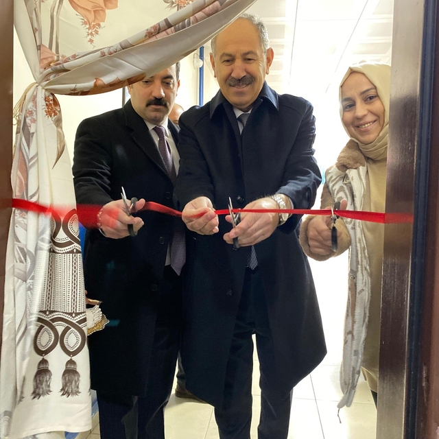 Arpçay'da ilkokul öğrencilerinden Milli Kültür Sergisi