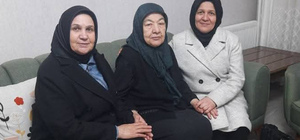 AK Parti Kadın Kolları MKYK Üyesi Yılmaz, Kıbrıs gazisi Tuna'nın ailesini ziyaret etti