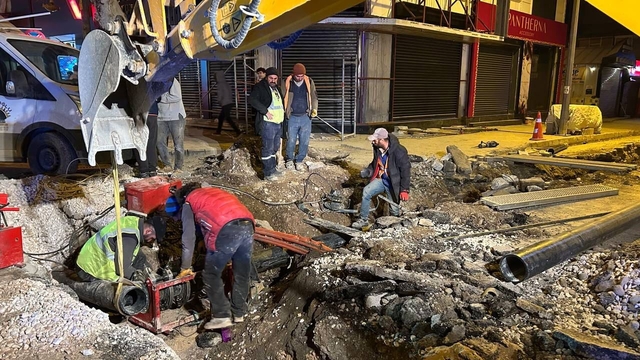 Adıyaman'da altyapı ve asfalt çalışmaları devam ediyor