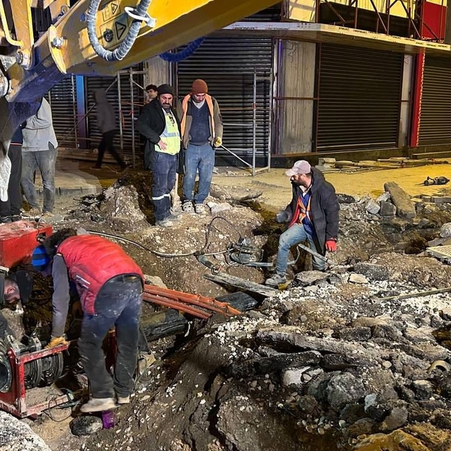 Adıyaman'da altyapı ve asfalt çalışmaları devam ediyor