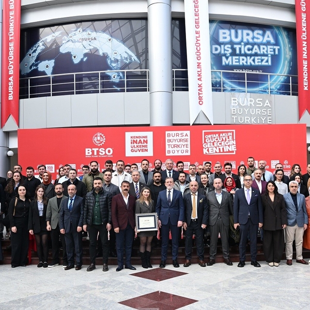 Başkan Burkay, BTSO'nun yeni üyeleriyle bir araya geldi
