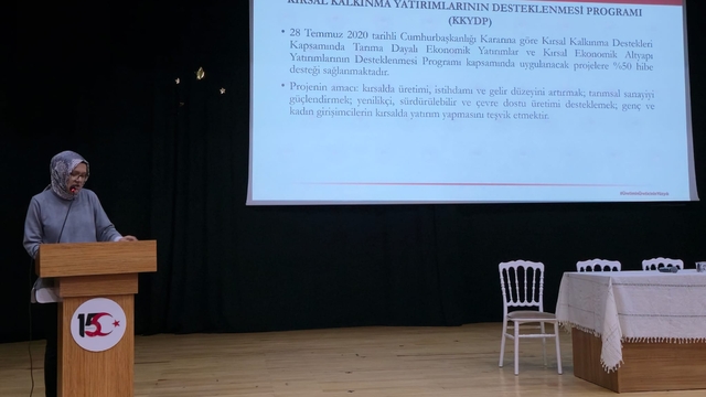 Boyabat'ta muhtarlara yönelik eğitim programı düzenlendi