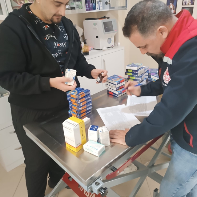 Söke'de özel veteriner klinikleri denetlendi