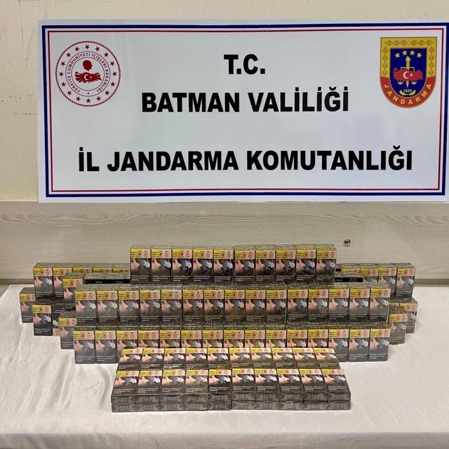 Batman'da kaçakçılık operasyonu