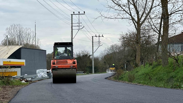 Söğütlü'nün ulaşım ağı güçleniyor