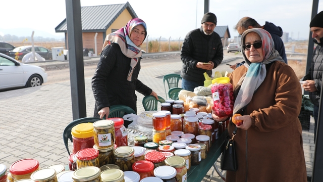 Kayseri'de Yediveren Kadın Girişimci Kooperatifi son hasadını yaptı