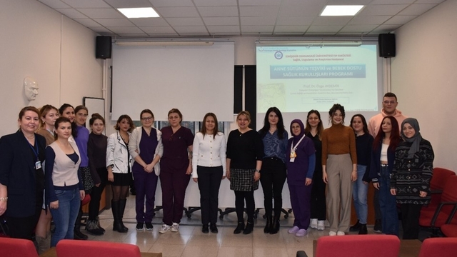 ESOGÜ Hastanesi'nde 'Bebek Dostu Hastane Eğitimi' verildi