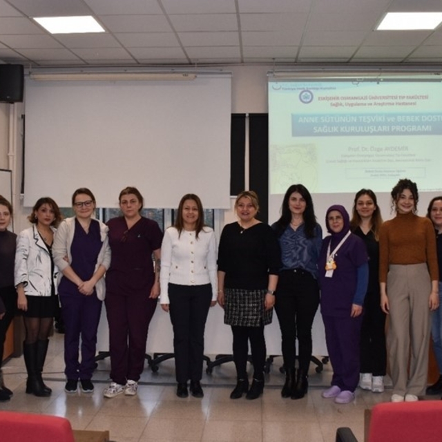 ESOGÜ Hastanesi'nde 'Bebek Dostu Hastane Eğitimi' verildi