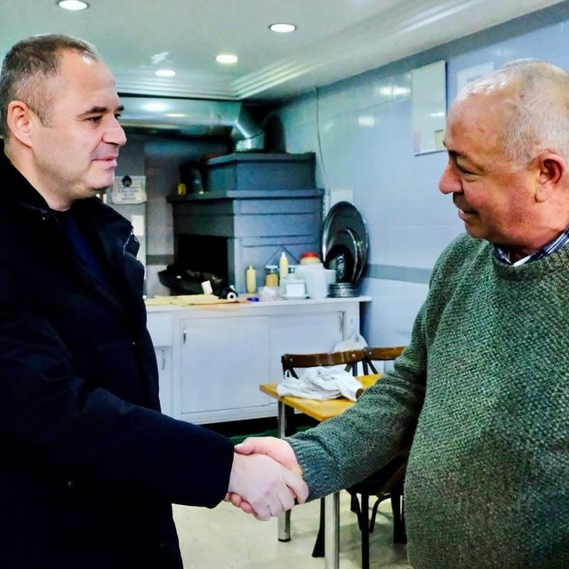 Kırklareli Belediye Başkanı Bulut, esnaf ziyaretinde bulundu