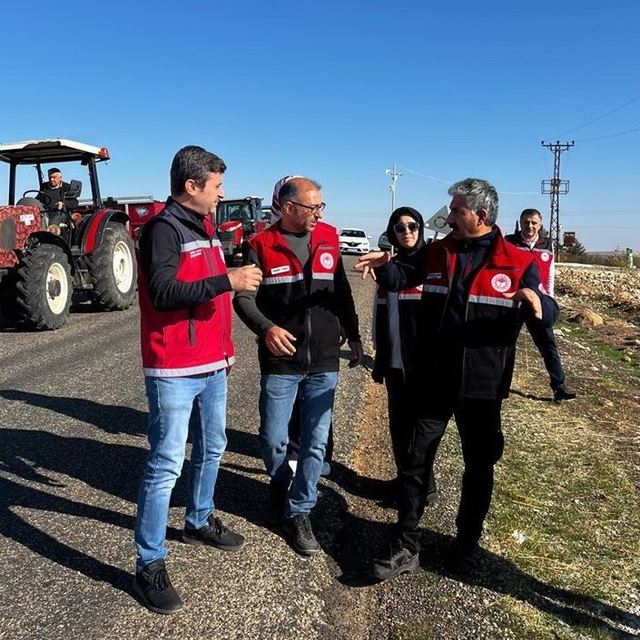 750 Dekarlık alanda gübreleme çalışması yapıldı
