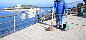 Büyükşehir'den Kuşadası'nda çevre temizliği