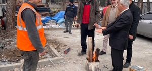 Akşehir'de yeni ilçe sağlık binasında sona doğru