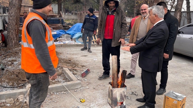 Akşehir'de yeni ilçe sağlık binasında sona doğru