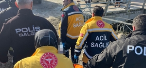 Denize düşen gencin cansız bedenine ulaşıldı