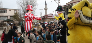 Erzurum Devlet Tiyatrosu kırsaldaki çocukları tiyatroyla buluşturmaya başladı