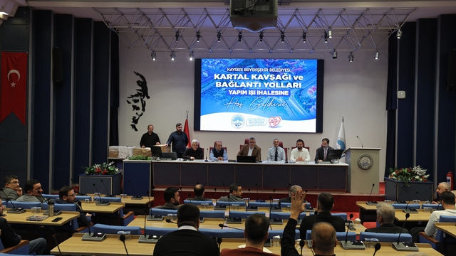 Büyükşehir'in Kartal Kavşağı ve Bağlantı Yolları Projesi'nde yapım ihalesi gerçekleştirildi