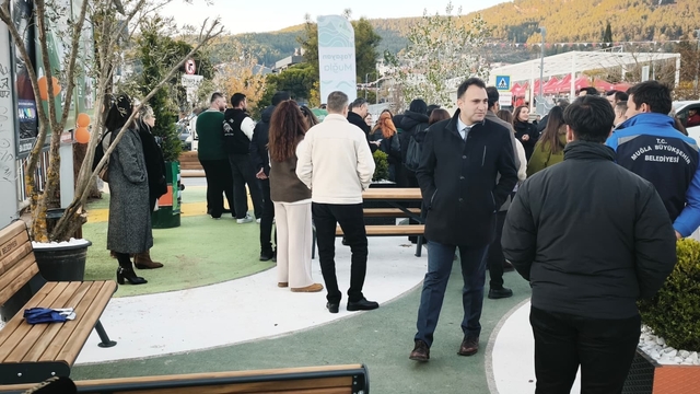 Muğla'da taktiksel şehircilikle yaya sirkülasyonu rahatlatılıyor