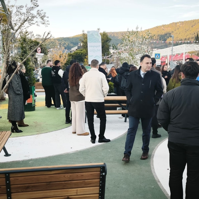 Muğla'da taktiksel şehircilikle yaya sirkülasyonu rahatlatılıyor