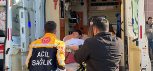 Tekirdağ'da ayağına demir çit saplanan öğrenci yaralandı 