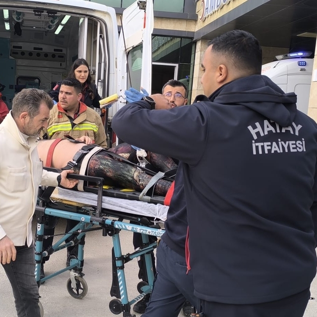 Baklık avına çıktığı zıpkınla kendini yaraladı