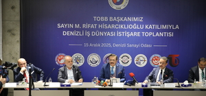 TOBB Başkanı Hisarcıklıoğlu Denizli İş Dünyası İstişare Toplantısı'nda konuştu: