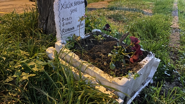 Taksicilerden vefa...Ölen muhabbet kuşları için mini mezar yaptılar
Bursalı taksiciler duraklarının yanına mini mezarlık yaparak Berduşun anısını yaşatıyorlar