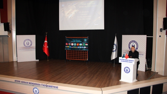 ADÜ'de Türk Dilinin Tarihi ve Birliği Konuşuldu