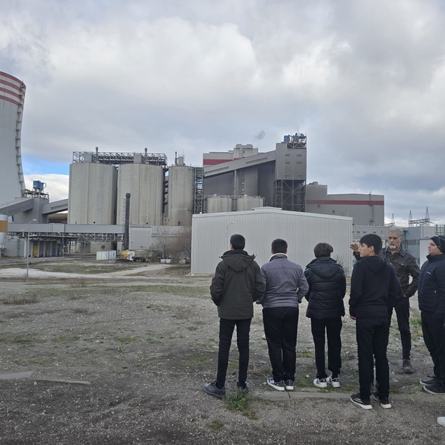 Tutum, Yatırım ve Türk Malları Haftası kapsamında termik santrale teknik ge...
