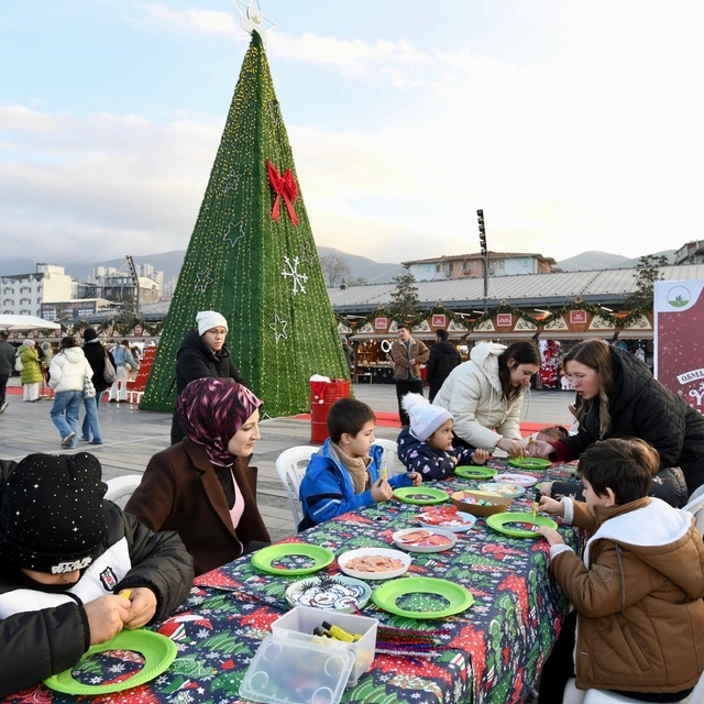 Osmangazi'de yeni yıl heyecanı meydanı sardı