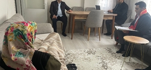 Miras davasında taraflardan biri yatalak olduğu için mahkeme eve taşındı