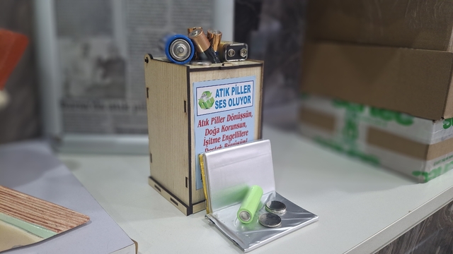 Atık piller işitme engellilere 'ses' oluyor