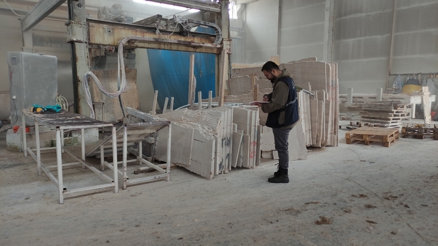 Bayburt'ta yapı malzemelerine yönelik denetim gerçekleştirildi