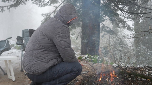Samanlı Dağları'nın zirvesi beyaza büründü
Kartepe'de kar manzarası