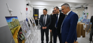 Adana'da "Sağlıklı Nesil Sağlıklı Gelecek" resim sergisi açıldı