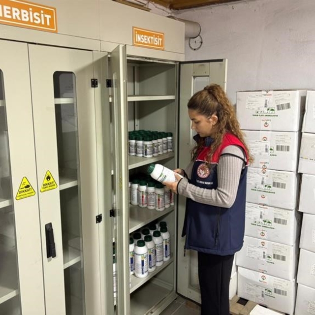 Gübre ve zirai ilaç bayilerine denetim