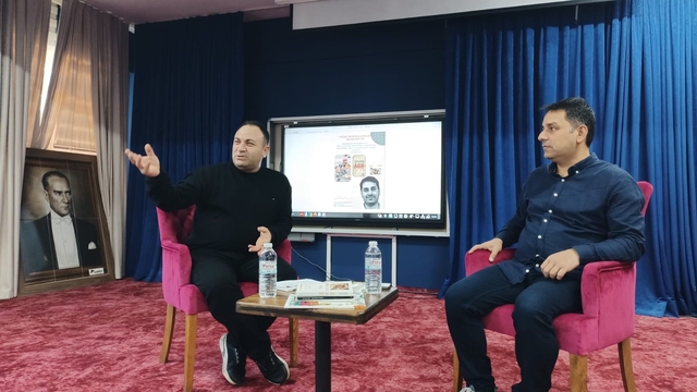 Genç kalemler usta yazarla buluştu