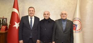 Özbekistan Cumhuriyeti Trabzon Fahri Konsolosu Soylu'dan TTSO'ya ziyaret