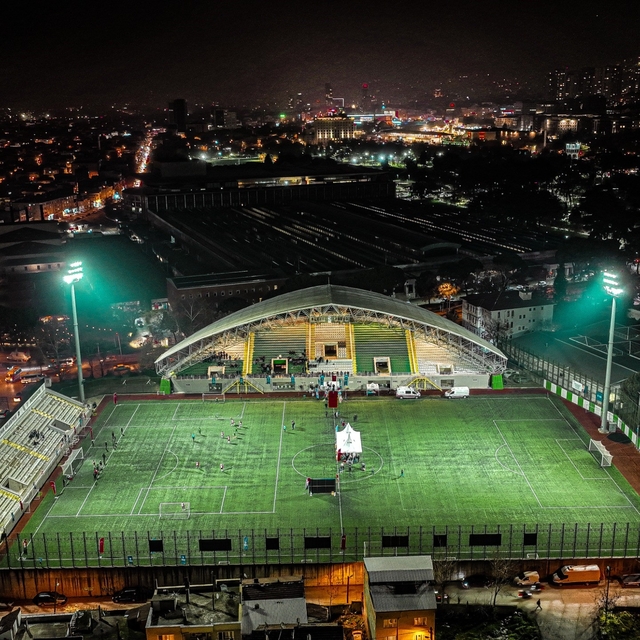 Bursa'da 9. Başkanlık Kupası Personel Futbol Turnuvası'nda şampiyonlar bell...