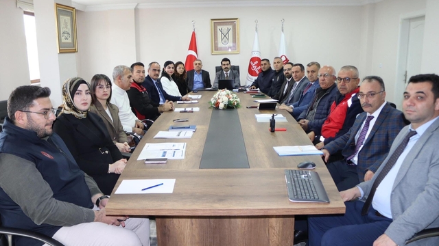 Tomarza'da İlçe Afet Koordinasyon Kurulu Toplantısı yapıldı