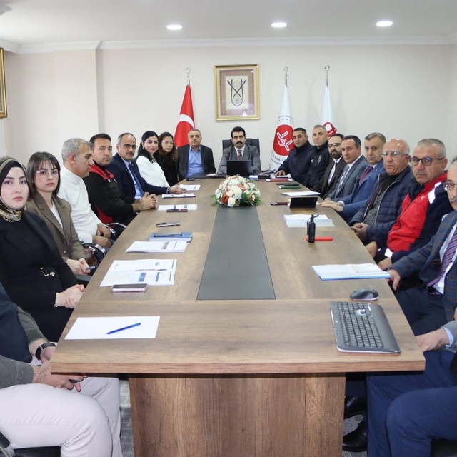 Tomarza'da İlçe Afet Koordinasyon Kurulu Toplantısı yapıldı