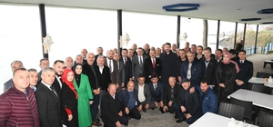 Trabzon Büyükşehir Belediye Başkanı Genç, Vakfıkebir'de muhtarlarla buluştu