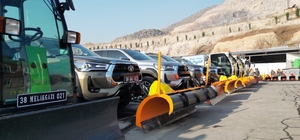 Melikgazi Belediyesi kışa hazır