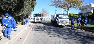 Büyükşehir ekiplerinden Didim'de kapsamlı çevre temizliği