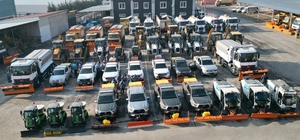 Melikgazi Belediyesi, kar yağışına karşı önlemlerini aldı