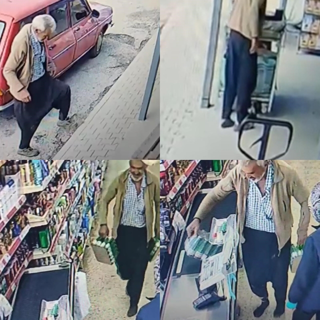 Mersin'de içleri ısıtan görüntü: Çamurlu ayakkabısını çıkardı, çorapla mark...