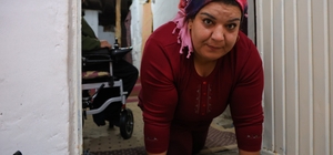 Engelli çiftin yaşam mücadelesi