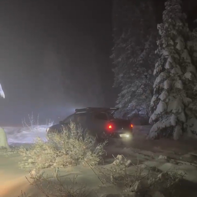 Karabük'ün yüksek kesimlerinde kar kalınlığı 40 santimetreye ulaştı