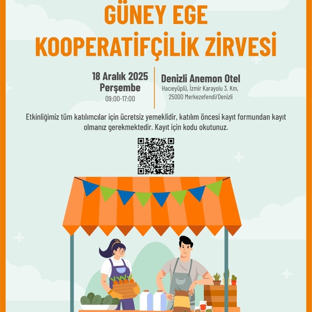 GEKA, Güney Ege Kooperatifçilik Zirvesine ev sahipliği yapacak