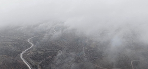 Çankırı'da sis etkili oldu