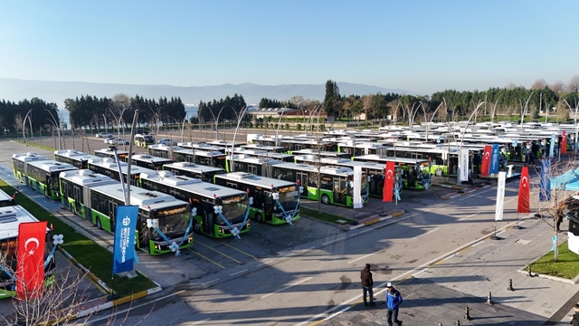 Kocaeli ulaşım filosuna 68 yeni otobüs
Kocaeli ulaşımda "en genç" oldu